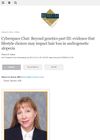 Cyberspace Chat: Beyond Genetics Part III: Evidence That Lifestyle Choices May Impact Hair Loss in Androgenetic Alopecia
