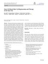 Stem Cell-Based Hair Cell Regeneration and Therapy in the Inner Ear
