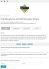 Oral Nitroglycerin and Hair Transplant Surgery