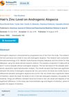 Hair's Zinc Level in Androgenic Alopecia