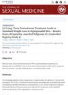 Long-Term Testosterone Treatment Leads to Sustained Weight Loss in Hypogonadal Men: Results from a Propensity-Matched Subgroup of a Controlled Registry Study