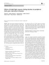Effects of Bright Light Exposure During Daytime on Peripheral Clock Gene Expression in Humans