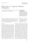 Murine Skin as a Target for Melatonin Bioregulation