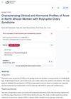 Characterizing Clinical and Hormonal Profiles of Acne in North African Women with Polycystic Ovary Syndrome