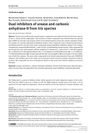 Dual Inhibitors of Urease and Carbonic Anhydrase-II from Iris Species
