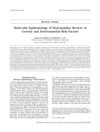 Molecular Epidemiology of Hypospadias: Review of Genetic and Environmental Risk Factors