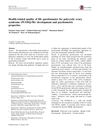 Health-Related Quality of Life Questionnaire for Polycystic Ovary Syndrome (PCOSQ-50): Development and Psychometric Properties