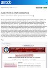 Aloe Vera in Hair Cosmetics