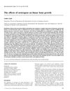 The Effects of Estrogens on Linear Bone Growth