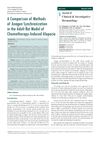 A Comparison of Methods of Anagen Synchronization in the Adult Rat Model of Chemotherapy-Induced Alopecia