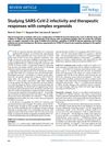 Studying SARS-CoV-2 Infectivity and Therapeutic Responses with Complex Organoids