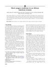 Short Anagen Syndrome in an African American Woman