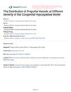 The Distribution of Preputial Vessels at Different Severity of Rat Congenital Hypospadias Model