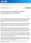 Post-Drug Syndromes: A Neglected Challenge in Pharmacovigilance and Public Health