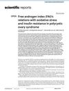 Free Androgen Index's Relations with Oxidative Stress and Insulin Resistance in Polycystic Ovary Syndrome