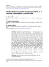 Study of Clinical Profile of Hypothyroidism in a Tertiary Care Hospital, Central India