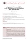 Quality of Life in Patients with Diffuse Lichen Planopilaris: A Cross-Sectional Study of 87 Moroccan Cases