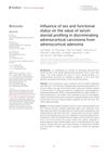 Influence of Sex and Functional Status on the Value of Serum Steroid Profiling in Discriminating Adrenocortical Carcinoma from Adrenocortical Adenoma