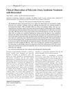 Clinical Observation of Polycystic Ovary Syndrome Treatment with Resveratrol
