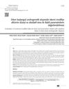 Evaluation of Ischemia-Modified Albumin Level and Parameters Related to Oxidative Stress in Early Onset Androgenetic Alopecia