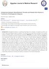 Comparison Between Monofilament Threads and Platelet-Rich Plasma in Treatment of Androgenetic Alopecia