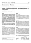 Quality of Obstetric Care Provided for Asian Immigrants in Leicestershire