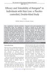 Efficacy and Tolerability of Hairgain in Individuals with Hair Loss: A Placebo-Controlled, Double-Blind Study
