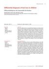 Differential Diagnosis of Hair Loss in Children