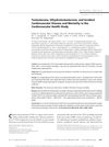 Testosterone, Dihydrotestosterone, and Incident Cardiovascular Disease and Mortality in the Cardiovascular Health Study