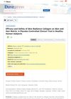 Efficacy and Safety of Skin Radiance Collagen on Skin and Hair Matrix: A Placebo-Controlled Clinical Trial in Healthy Human Subjects