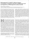 Melanogenesis Is Coupled to Murine Anagen: New Concepts for the Role of Melanocytes and Regulation of Melanogenesis in Hair Growth
