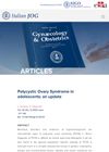 Polycystic Ovary Syndrome in Adolescents: An Update