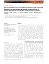 Nosocomial Intravascular Catheter Infections with Extended-Spectrum Beta-Lactamase-Producing Escherichia Coli in Calves After Strain Introduction from a Commercial Herd