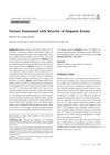 Factors Associated With Severity Of Alopecia Areata