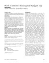 The Role of Metformin in the Management of Polycystic Ovary Syndrome