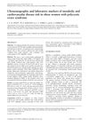 Ultrasonographic and Laboratory Markers of Metabolic and Cardiovascular Disease Risk in Obese Women with Polycystic Ovary Syndrome