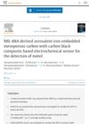 MIL-88A Derived Zerovalent Iron Embedded Mesoporous Carbon with Carbon Black Composite Based Electrochemical Sensor for the Detection of Metol