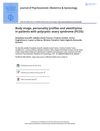 Body Image, Personality Profiles, and Alexithymia in Patients with Polycystic Ovary Syndrome