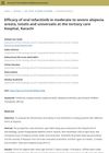 Efficacy of Oral Tofacitinib in Moderate to Severe Alopecia Areata, Totalis, and Universalis at the Tertiary Care Hospital, Karachi