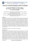 A Review on Herbal Shampoo and Its Evaluation
