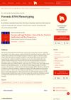 Forensic DNA Phenotyping
