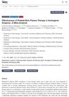 Effectiveness of Platelet-Rich Plasma Therapy in Androgenic Alopecia: A Meta-Analysis
