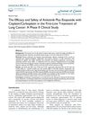 The Efficacy and Safety of Anlotinib Plus Etoposide with Cisplatin/Carboplatin in the First-Line Treatment of Lung Cancer: A Phase II Clinical Study