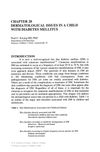 Dermatological Issues in a Child with Diabetes Mellitus