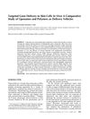 Targeted Gene Delivery to Skin Cells In Vivo: A Comparative Study of Liposomes and Polymers as Delivery Vehicles
