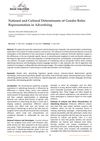 National and Cultural Determinants of Gender Roles Representation in Advertising