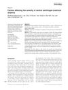 Factors Affecting the Severity of Central Centrifugal Cicatricial Alopecia