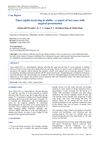 Tinea Capitis Occurring in Adults: A Report of Two Cases with Atypical Presentation