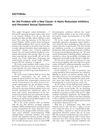 An Old Problem with a New Cause: 5 Alpha Reductase Inhibitors and Persistent Sexual Dysfunction