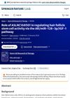 Role of ASLNC168501 in Regulating Hair Follicle Stem Cell Activity via the AR/miR-128-3p/IGF-1 Pathway